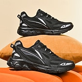 Χαμηλού Κόστους Ανδρικά Sneakers-ανδρικά αθλητικά παπούτσια τρεξίματος λευκά και πορτοκαλί με ελαφρύ πλέγμα – ευέλικτα αθλητικά παπούτσια για μπάσκετ και καθημερινή χρήση