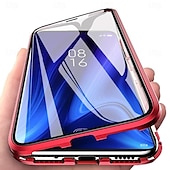 economico Cover Samsung-telefono Custodia Per Samsung Galaxy S25 S24 S23 S22 S21 Ultra Plus A54 A34 A14 A13 Custodia Integrale Custodia ad adsorbimento magnetico con Proteggi Schermo Magnetico Protezione Completa Trasparente