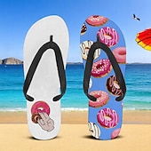 お買い得  グラフィックプリントシューズ-グースデザインとロープ柄のメンズビーチサンダル - ビーチや夏のアクティビティにリラックスしたビーチスタイルを演出します。