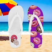 お買い得  グラフィックプリントシューズ-グースデザインとロープ柄のメンズビーチサンダル - ビーチや夏のアクティビティにリラックスしたビーチスタイルを演出します。