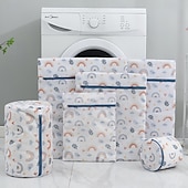 cheap Laundry Bags &amp; Hampers-6 Pack Mesh Laundry Bags Set for Delicates Lingerie Bags for Washing Delicates, Laundry Bags Mesh Wash Bags, Delicates Laundry Bag for Jeans,Blouse,Stocking,Bra