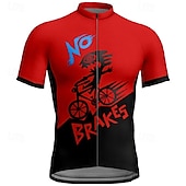 billiga Tröjor för män-Herr Cykeltröja Kortärmad Cykel T-shirt Tröja med 3 bakfickor Bergscykling Andningsfunktion Snabb tork Anatomisk design Uppsugande Gul Röd Blå Grafisk sporter Kläder