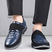 billiga Tillfällig-bruna slip-on sneakers för män med kardborreband – trendiga skor för vardagskläder och aktiv livsstil