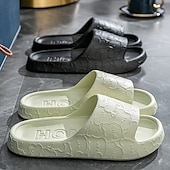 economico Pantofole da casa-Pantofole Cloud Slides per donne e uomini pantofole da doccia sandali da bagno estremamente comodi con suola spessa imbottita