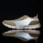 billige Sneakers til herrer-joggesko for menn – pustende lette atletiske joggesko for jogging, trening og uformelle antrekk