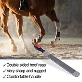 cheap Animal Support &amp; Care-A Horseshoe File Horseshoe Trimmer Tool With Handle Suitable for Repairing Horseshoes Goats&#039; Hooves Cattle&#039;s Hooves and Carpentry