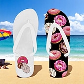 お買い得  グラフィックプリントシューズ-グースデザインとロープ柄のメンズビーチサンダル - ビーチや夏のアクティビティにリラックスしたビーチスタイルを演出します。