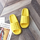 billiga Hemmetofflor-Tofflor för kvinnor inomhus badrum bad halkfria mjuka botten mode hem par sandaler och tofflor män sommar