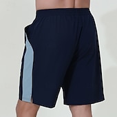 cheap Running Shorts-Men&#039;s Running Shorts Summer Outdoor Regular Fit Quick Dry Breathable Shorts Drawstring Elastic Waist Black Royal Blue Running Camping / Hiking Hunting S M L XL XXL