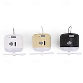 billiga Campingljus &amp;amp; lyktor-1 st utomhus campingljus fläkt multifunktionsspray fyra växlar dimmer två växlar dimning usb laddningsupphängningskrok