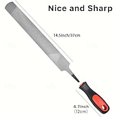 cheap Animal Support &amp; Care-A Horseshoe File Horseshoe Trimmer Tool With Handle Suitable for Repairing Horseshoes Goats&#039; Hooves Cattle&#039;s Hooves and Carpentry