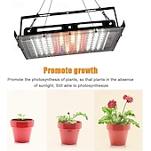 abordables Lampe de croissance LED-Lampes de culture pour plantes d&#039;intérieur 400 W à spectre complet, lampe de culture 3 types à intensité variable, télécommande adaptée aux plantes d&#039;intérieur, micro-pousses, clones, plantes