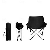 economico Mobili da campeggio-sedia da campeggio pieghevole, sedia portatile da esterno per pesca, escursionismo, picnic, campeggio, spiaggia, prato, concerto, sedia da campeggio compatta ultraleggera con borsa per il trasporto