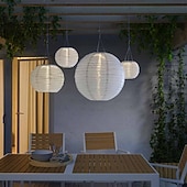 billige Solstrengelys-10stk 1 stk 0.06 W Pathway Lights &amp; Lanternes Soldrevet Vanntett Dekorativ Varm hvit 2 V Gårdsplass Have 1 LED perler