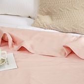 billiga Elitkollektion-Kylande Täcke Comforter Andningsbar Tencel Lyocell Fiber Täcke Drottning Kylande Filt för Varm Sömnare Lätt Duvet för Sommar Grön Rosa