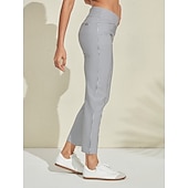abordables Ropa de golf femenina-Mujer pantalones de golf Rosado morado Azul vaquero Negro Prendas de abajo Ropa de golf para damas Ropa Trajes Ropa Ropa