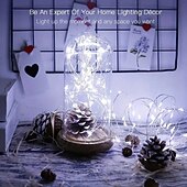 economico Lampada proiettore e proiettore laser-Luci a stringa LED a batteria 10 confezioni di decorazioni per palloncini interne mini LED festa matrimonio Natale luci d&#039;atmosfera a stelle piene