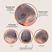 abordables Perruques synthétiques à dentelle-Perruque en dentelle synthétique Ondulation naturelle Style 30 pouce Blond Raie au milieu dentelle frontale 13x 6 Perruque Femmes Perruque Or clair