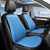 economico Coprisedili per auto-Cuscini per sedili auto traspiranti - comfort rinfrescante per tutte le stagioni, vestibilità leggera &amp;imbottitura in spugna di poliestere portatile per un maggiore relax