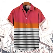 preiswerte Oberteile-Bluse / Hemd Retro Poster Retro-Mädchen Grafik Für Herren Erwachsene Maskerade 3D-Druck Urlaub Party
