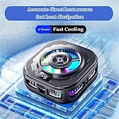 cheap Universal Accessories-SL39 Mobile Phone Cooler Magnetic Back Clip Semiconductor Radiator with Silent Fan for Gaming