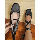 baratos anos 1930-sapatilhas de balé de cetim estilo retrô dos anos 1930 para mulheres com tiras de fita no tornozelo – sapatos de casamento vintage elegantes para noivas e dançarinas