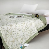 baratos Cobertores de cama-Colcha de verão, Floral / flor Fibra de Liocel Confortável cobertores