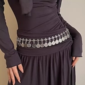 preiswerte Gürtel-Hüftkette Vintage Boho Damen Körperschmuck Für Ferien Retro Legierung Silber Weiß Gold 1 Stück