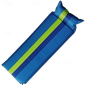 cheap Sleeping Gear-Sleeping Pad for Camping, Lightweight Memory Foam Camping Mattress with Pillow, Self Inflating Camping Pad 3cm Thick Foam, Air Mattress Inflatable Sleeping Mat for Backpacking,Hiking