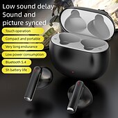 cheap Telephone &amp; Business Headsets-Max 80 Bluetooth 5.3 Hands-Free In-Ear Headset Ergonomic Design Surround Sound Hi-Fi for Fitness &amp; Mobile Phones