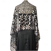 voordelige bruiloft gast wraps-Dames Wikkel Elegante Zon Bescherming Mouwloos Kant Bruiloft Wikkels Met Effen Kleur Voor Bruiloft Zomer