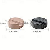 economico Supporto per telefono-Supporto per cellulare in pietra naturale impermeabile elegante supporto da scrivania in marmo per smartphone decorazione per ufficio e casa