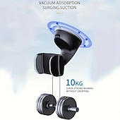 cheap Car Holder-Free Rotating Car Phone Holder Adjustable Horizontal And Vertical Strong Vacuum Adsorption Car Gps Navigation Bracket Suitable For All Compatible Cell Phones