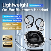 baratos Auscultadores TWS True Wireless-Fones de ouvido TWS Bluetooth 5.3 X5Pro com gancho para o ouvido e cancelamento de ruído para Apple Samsung Xiaomi Huawei