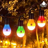 halpa Jouluvalot-sy002 LED-valo Lyhdyt ja telttavalot Vedenkestävä 50 lm LED LED 1 Päästöt 1 valaistustila Akuilla Vedenkestävä Kevyt Telttailu / Retkely / Luolailu Kalastus Kalastus Retkeily Ulkoilu Satunnaiset