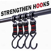 billiga Griller och matlagning utomhus-hopfällbart stativ camping hängande ställ - 4 krokar utomhus köksredskap förvaring bärbar, utomhus camping hopfällbar ställning