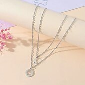 ieftine Coliere-colier cromat dama elegant simplu dulce clasic colier pentru aniversare petrecere ziua de nastere