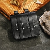 abordables Accesorios y más-Retro Antiguo Punk y gótico Medieval Traje de cosplay Bolsa de cinturón Bolsa de dados Vikingo Ranger Disfraz Hombre Mujer Celta Vikingo Víspera de Todos los Santos Mascarada Rendimiento Feria del