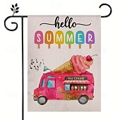 cheap Garden Flags, Banner-Flag 12 x 18 Inch Yard Flags, Summer Small Garden Flags for Outside, Outdoor Flags, Holiday Garden Flags