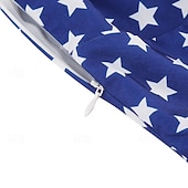  250º Aniversário EUA Meio-dia Vestidos Sem Mangas Nadador Bandeira dos EUA Decote V Fantasia Mulheres 250º Aniversário EUA 4 de julho Festa Adulto Vestido Verão