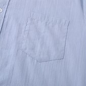 billiga Semester-Herr Skjorta Casual skjorta Knapp upp skjorta Slät Semester Gata Svart Vit Gul Armégrön Kortärmad Kavajslag Sommar Kläder Button-Down