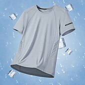levne Topy-Pánské Dağcı Tişörtü Dağcı Gömleği Krátký rukáv Tričkový Tričko Tričko s krátkým rukávem Tričko Top Venkovní Rychleschnoucí Polyester Tmavě šedá Černá Světle šedá Tělocvična Lezení Kempování a