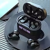 זול אוזניות אלחוטיות אמיתיות TWS-אוזניות TWS x56 נטולות חוטים אוזניות בלוטות&#039; עם קליפ לאוזן 5.3 עיצוב ארגונומי חיי סוללה ארוכים קופסת טעינה אידיאלי לשימוש יומיומי טיולים משרד