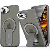 economico Cover per iPhone-telefono Custodia Per Apple AirTag iPhone 16 Pro Max Plus iPhone 15 Pro Max Plus iPhone 13 12 11 Pro Max Copertura Posteriore Custodia ad adsorbimento magnetico con Supporto Traslucido Magnetico PC