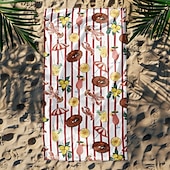 cheap Beach Towel Sets-Printed Beach Towel, Lightweight Quick-Dry Sand-Free Beach Blanket, Ideal for Travel, Pool, and Outdoor Use