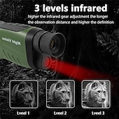 Недорогие Приборы измерения уровня-8 X 25 mm Монокулярный телескоп Портативные Высокое разрешение Наблюдение за птицами Охота Кемпинг Путешествие Пейзажи дикой природы