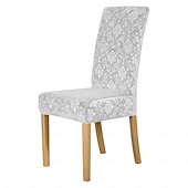 cheap Dining Chair Cover-Velvet Dining Chair Cover Slipcover Elastic And Soft Chair Protector For Home Decor