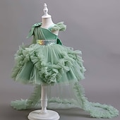 Děti Dívčí Šaty na párty Pevná barva Bez rukávů Zvláštní příležitosti Princeznovské Polyester Šaty na párty Léto Jaro Děti Žlutá Světlá růžová Trávová zelená levne Párty šaty-Děti Dívčí Šaty na párty Pevná barva Bez rukávů Zvláštní příležitosti Princeznovské Polyester Šaty na párty Léto Jaro Děti Žlutá Světlá růžová Trávová zelená