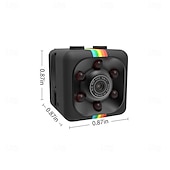 preiswerte IP-Netzwerkkameras für Innenräume-Fabrikverkauf SQ11 IP  Kamera 2MP Mini Kabellos Fernzugriff IR-Filter Wei?abgleich Innenbereich Unterstützung