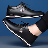 preiswerte Sneaker für Herren-Herren-Sneaker mit Schnürung in Weiß und Schwarz – trendige Sportschuhe für den aktiven Lebensstil und die Freizeit